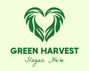 Heart Leaf Agriculture Gardening  logo