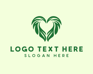 Heart Leaf Agriculture Gardening  logo