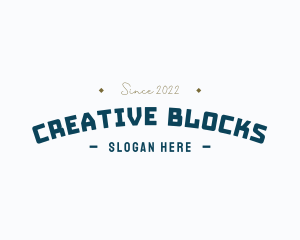 Block Toy Wordmark logo design