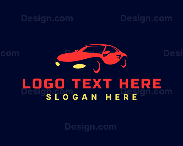 Sports Car Mechanic Logo