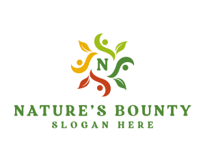 Nature People Community logo design