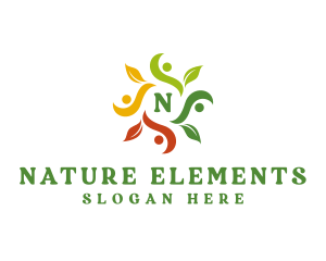 Nature People Community logo design