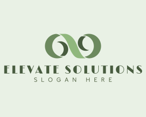 Generic Infinity Ribbon logo design