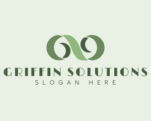 Generic Infinity Ribbon logo design