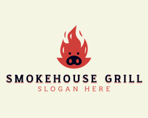 Pork BBQ Grill logo