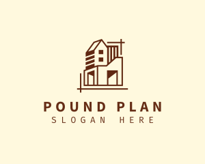 Architecture Building Plan logo