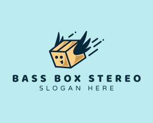 Flying Box Delivery logo design