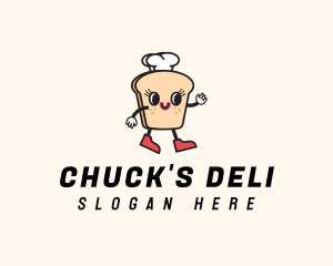 Chef Baker Bread logo design