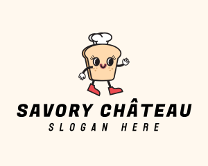 Chef Baker Bread logo design