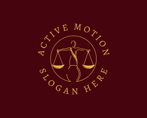 Justice Law Firm logo design