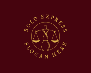 Justice Law Firm logo design