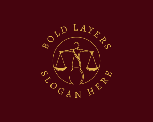 Justice Law Firm logo design