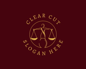 Justice Law Firm logo design