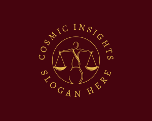 Justice Law Firm logo design