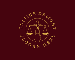 Justice Law Firm logo design