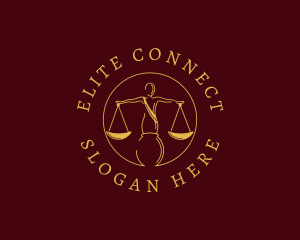 Justice Law Firm logo design