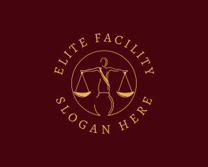 Justice Law Firm logo design