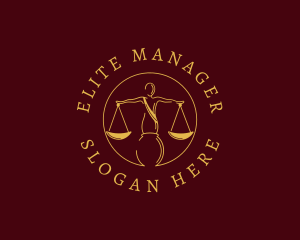 Justice Law Firm logo design