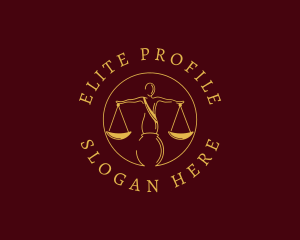 Justice Law Firm logo design