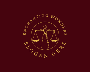 Justice Law Firm logo design