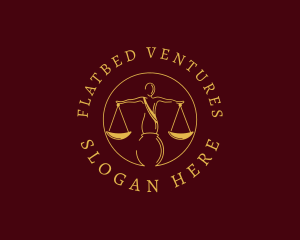 Justice Law Firm logo design