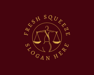 Justice Law Firm logo design