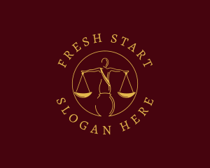 Justice Law Firm logo design