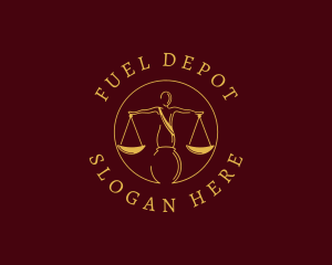 Justice Law Firm logo design