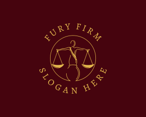 Justice Law Firm logo design