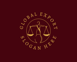 Justice Law Firm logo design