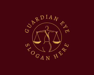 Justice Law Firm logo design