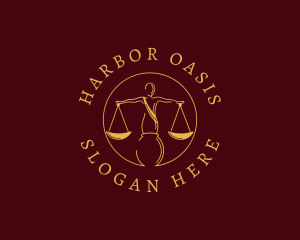 Justice Law Firm logo design