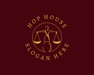 Justice Law Firm logo design