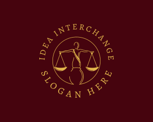 Justice Law Firm logo design