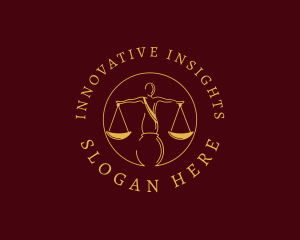 Justice Law Firm logo design