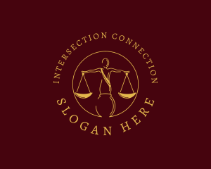 Justice Law Firm logo design