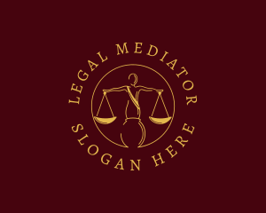 Justice Law Firm logo design