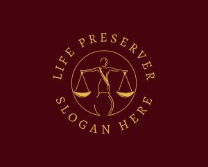 Justice Law Firm logo design