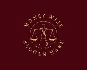 Justice Law Firm logo design