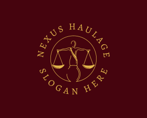 Justice Law Firm logo design