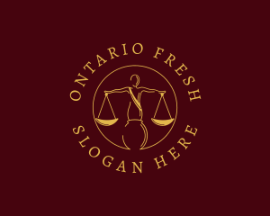 Justice Law Firm logo design