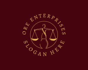 Justice Law Firm logo design