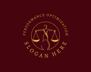 Justice Law Firm logo design