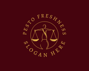 Justice Law Firm logo design