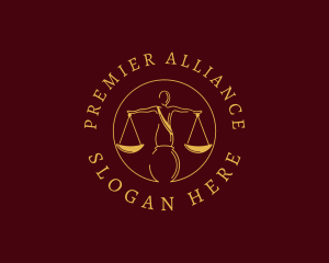 Justice Law Firm logo design