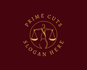 Justice Law Firm logo design