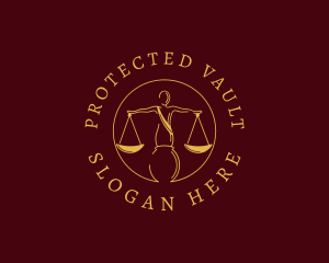 Justice Law Firm logo design