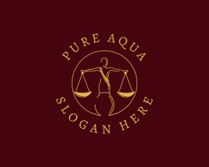 Justice Law Firm logo design