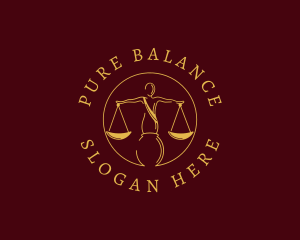 Justice Law Firm logo design