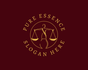 Justice Law Firm logo design